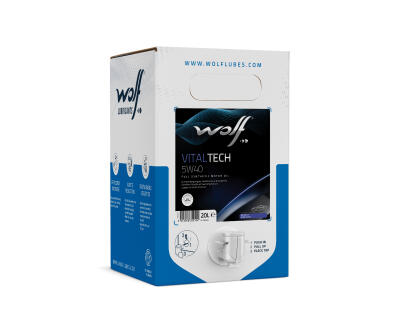 Олива моторна WOLF VITALTECH 5W40 BIB (BAG-IN-BOX)  20л.