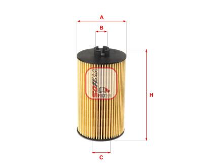 S 5007 PE SOFIMA Фільтр оливи