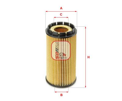 S 5053 PE SOFIMA Фільтр оливи