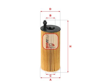 S 5142 PE SOFIMA Фільтр оливи