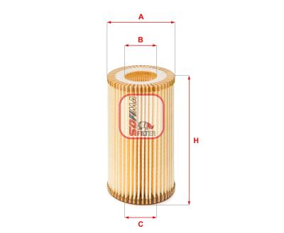 S 5159 PE SOFIMA Фільтр оливи