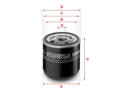 S 8540 R SOFIMA Фільтр оливи