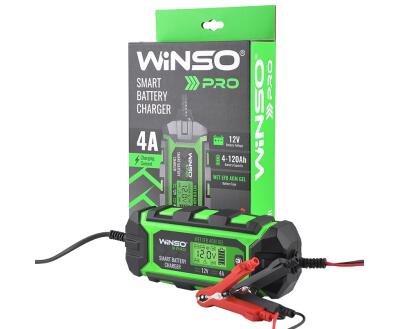 Зарядний пристрій АКБ WINSO PRO LCD 4A, 12V, 4-120Ah